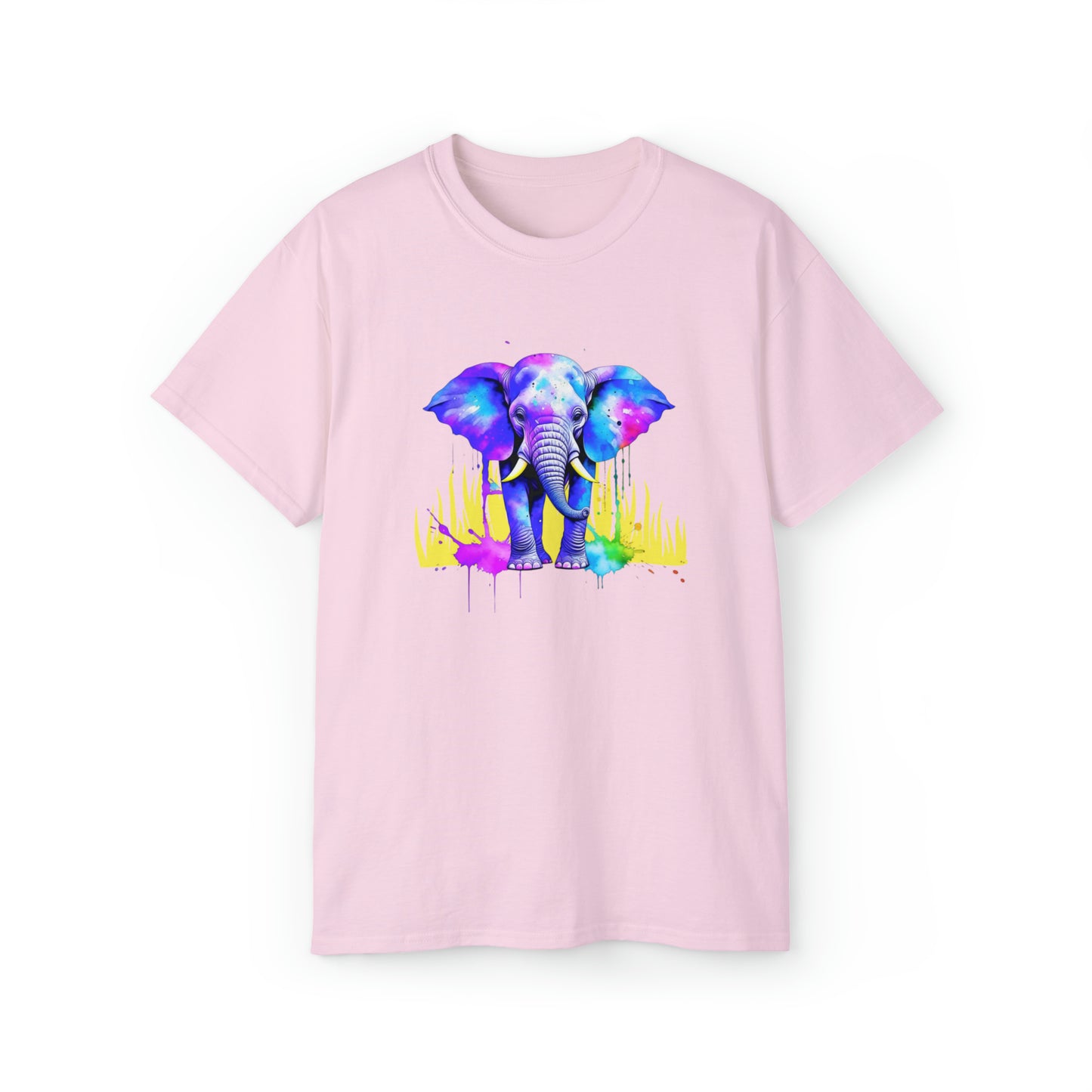 Vibrant Elephant Unisex Ultra Cotton Tee