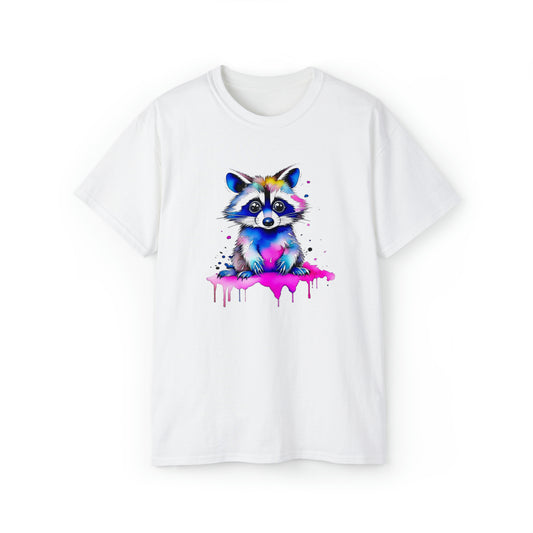 Vibrant Raccoon Unisex Ultra Cotton Tee