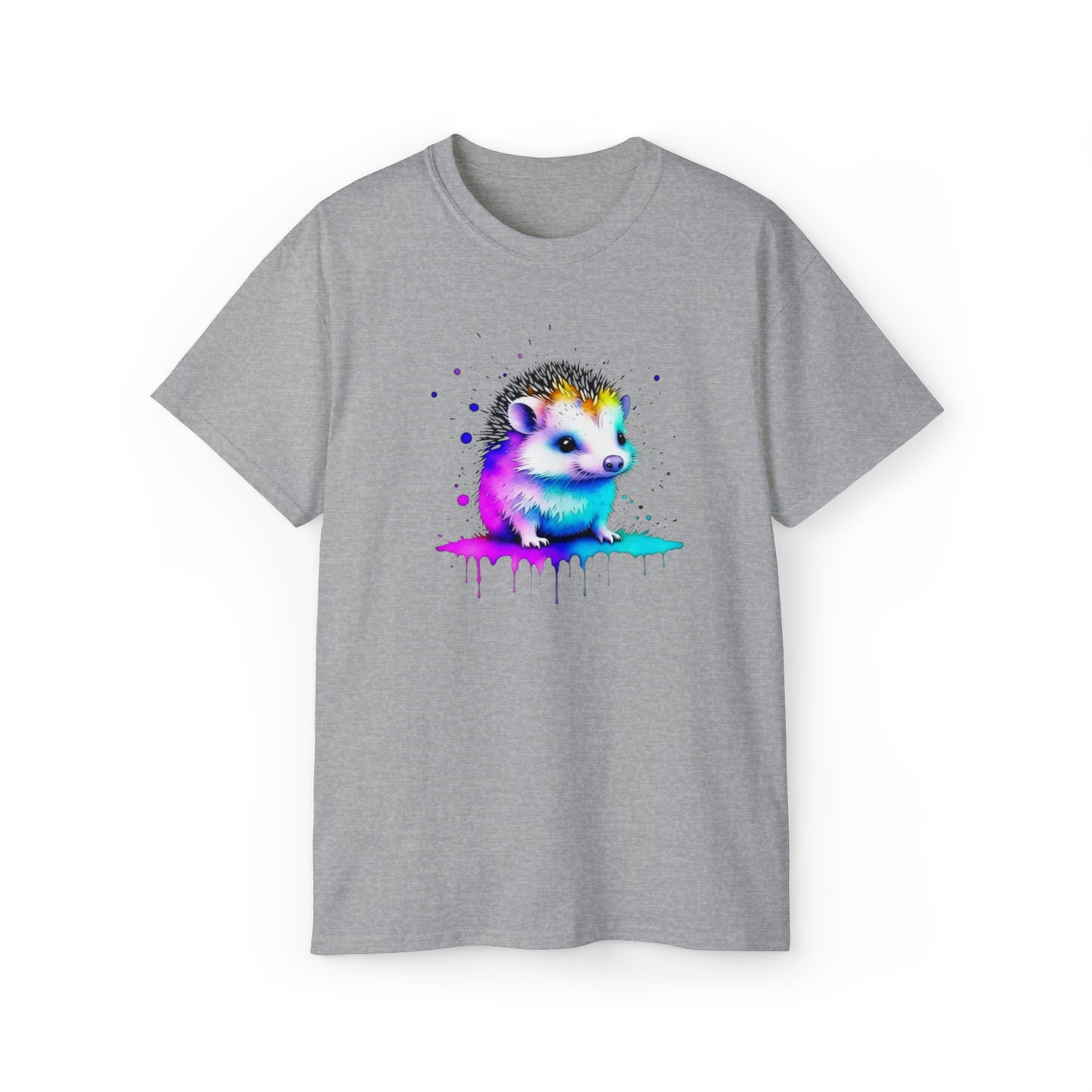 Vibrant Hedgehog Unisex Ultra Cotton Tee