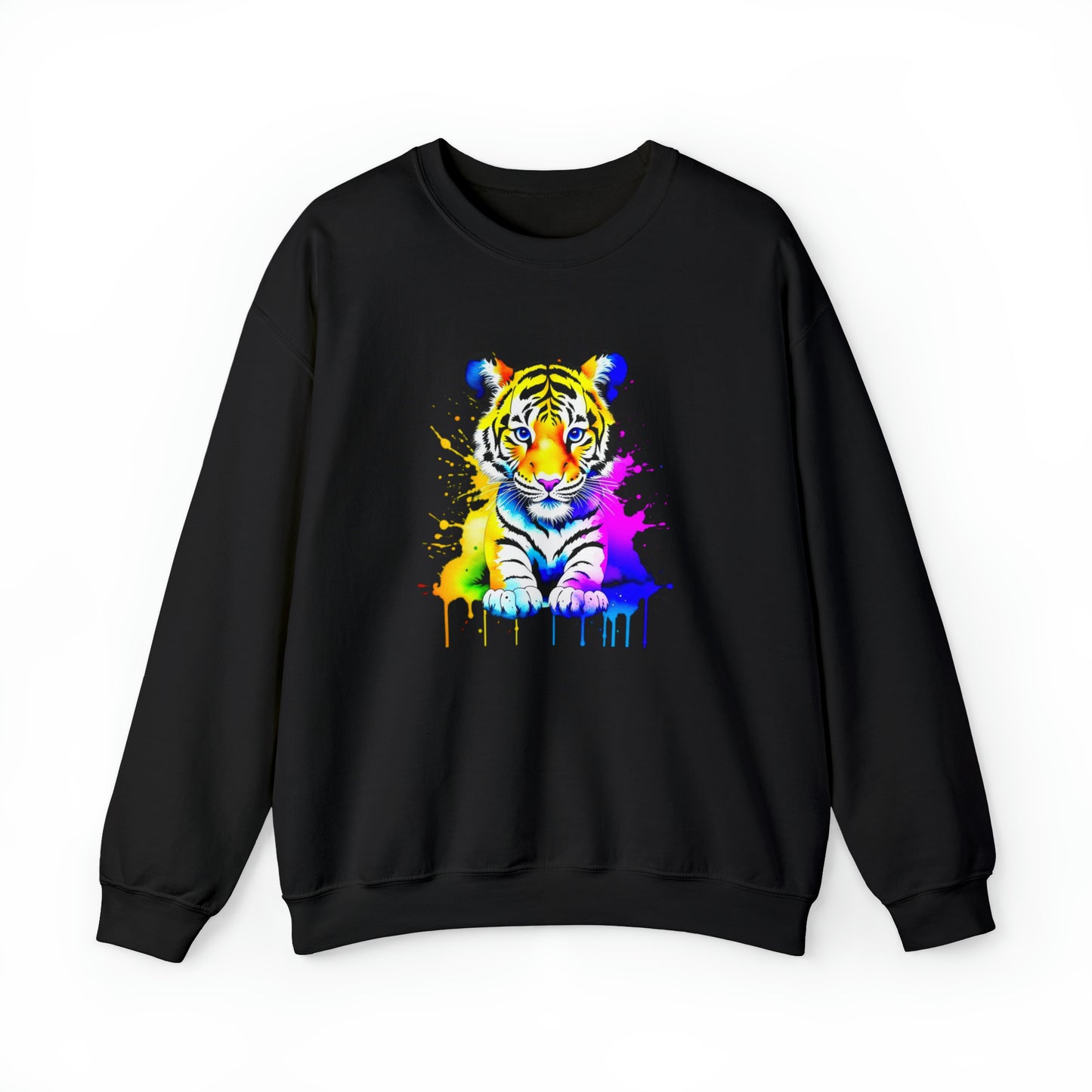 Vibrant Tiger Unisex Sweatshirt