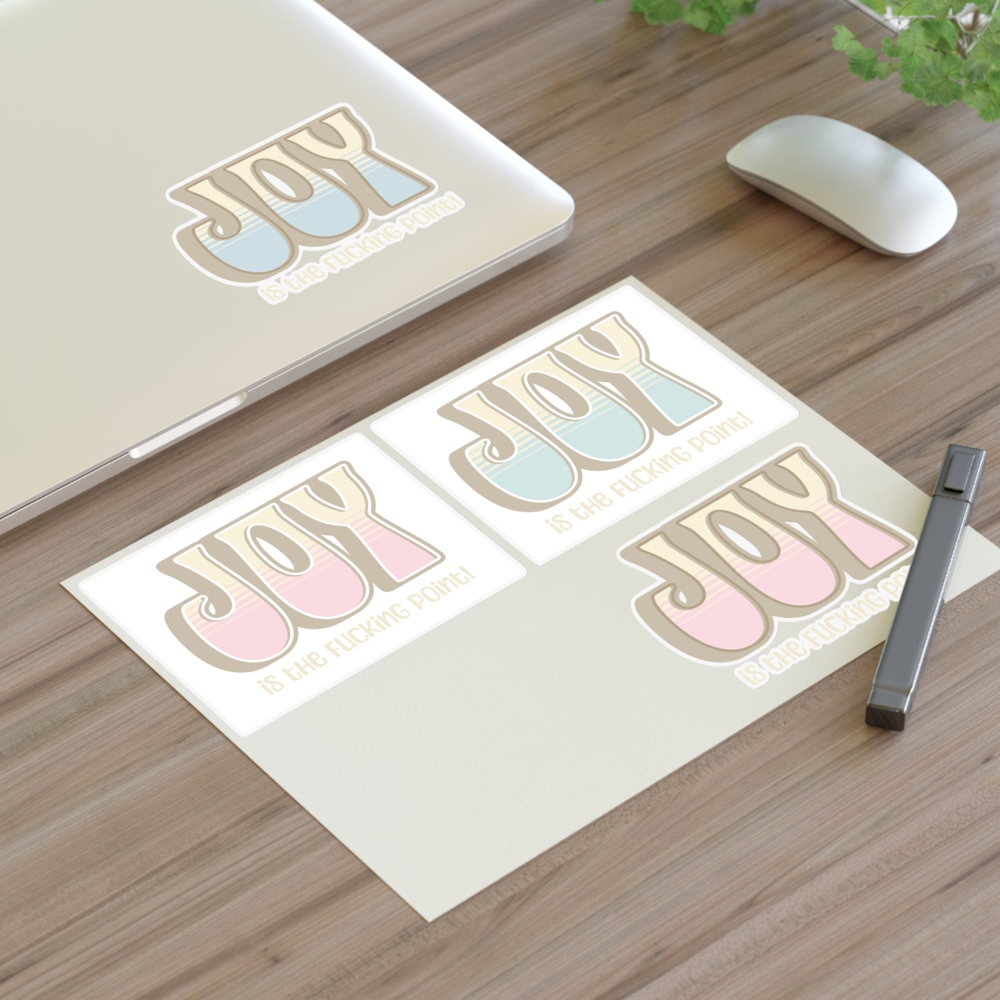 Tan Joy Sticker Sheets