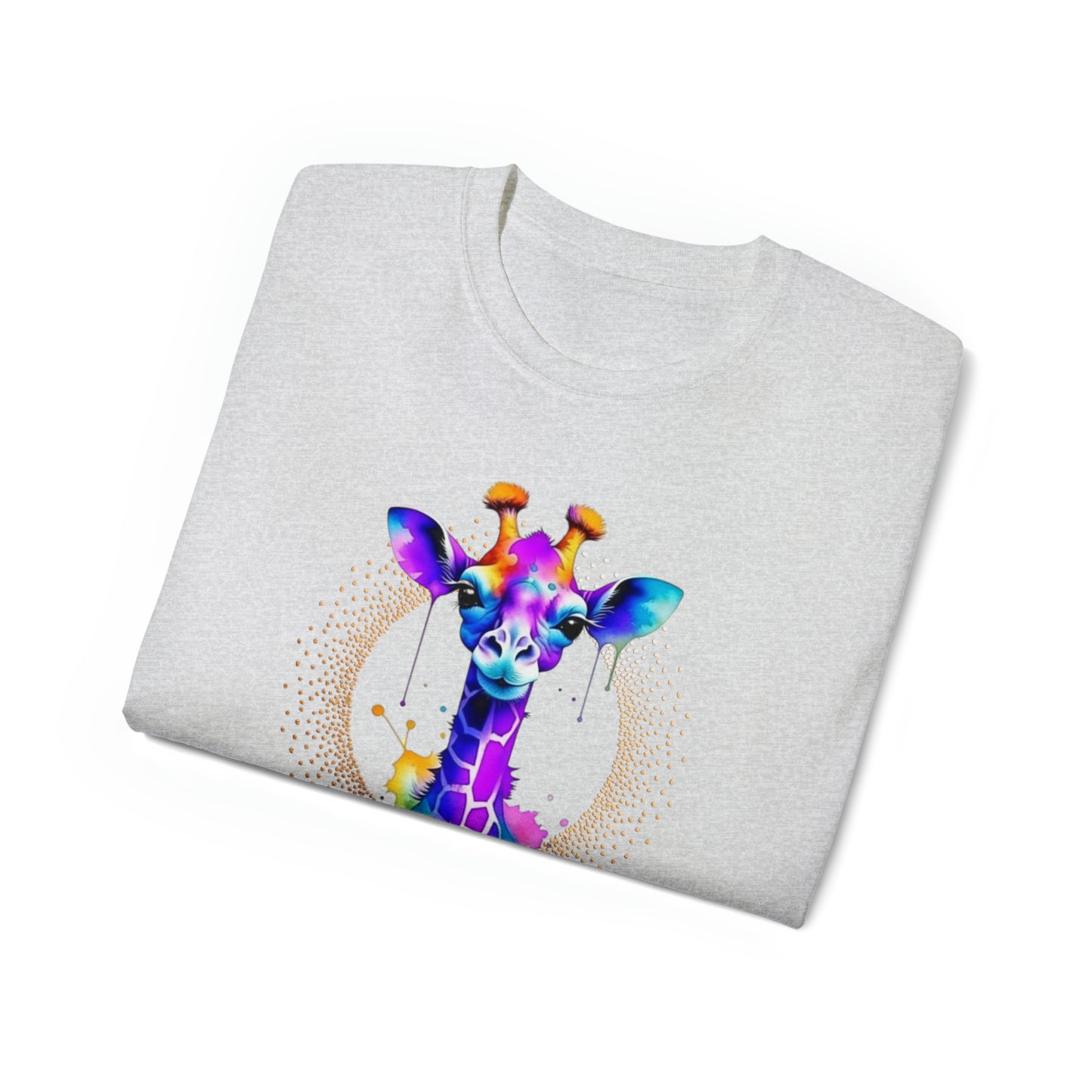 Vibrant Giraffe Unisex Ultra Cotton Tee