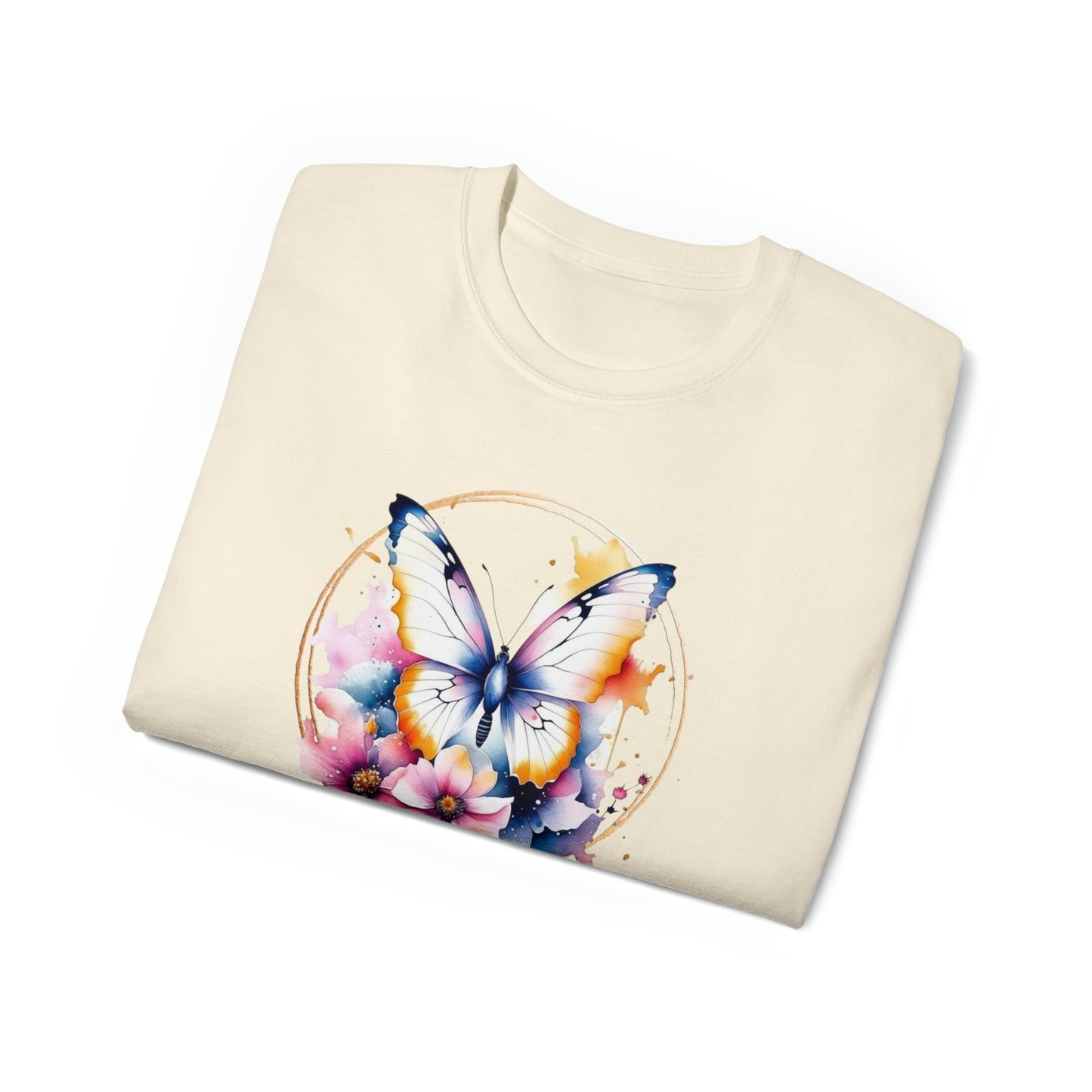 Golden Butterfly Unisex Ultra Cotton Tee