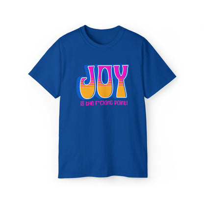 JOY (blue pink orange)  Unisex Ultra Cotton Tee