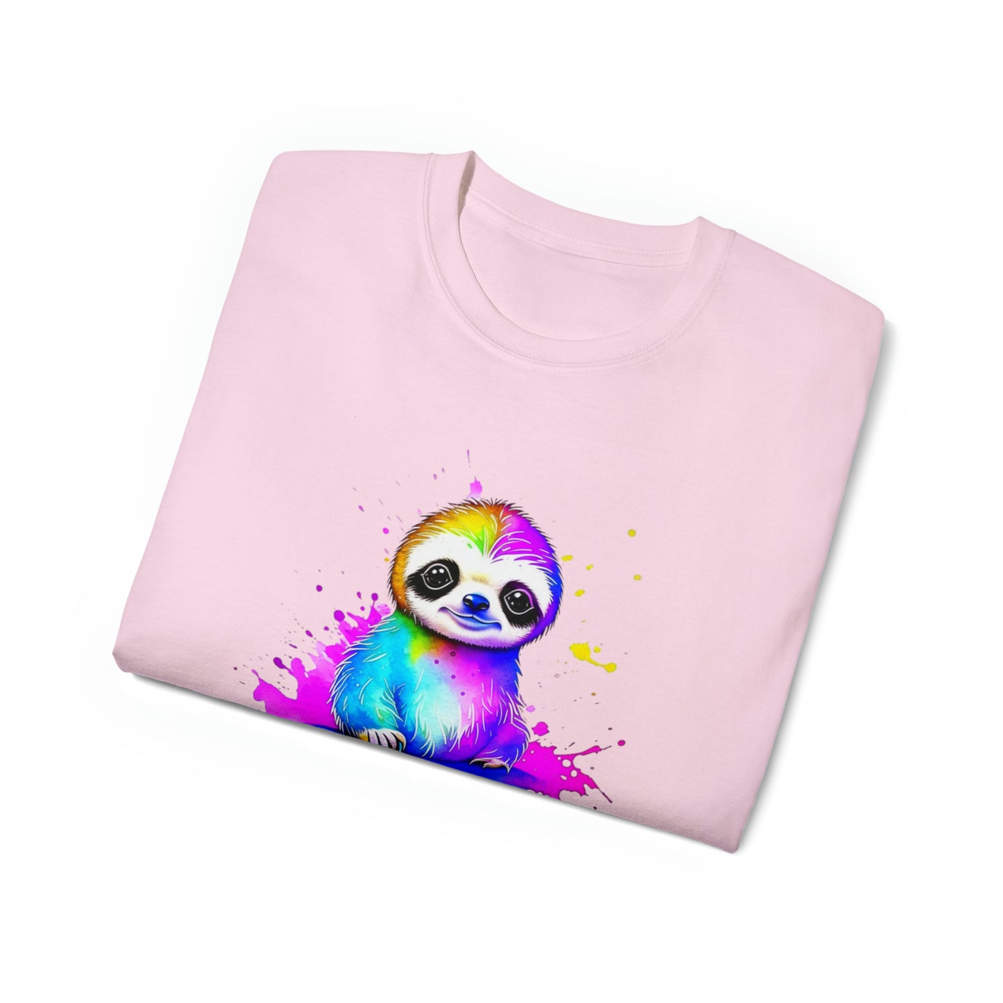 Vibrant Sloth Unisex Ultra Cotton Tee