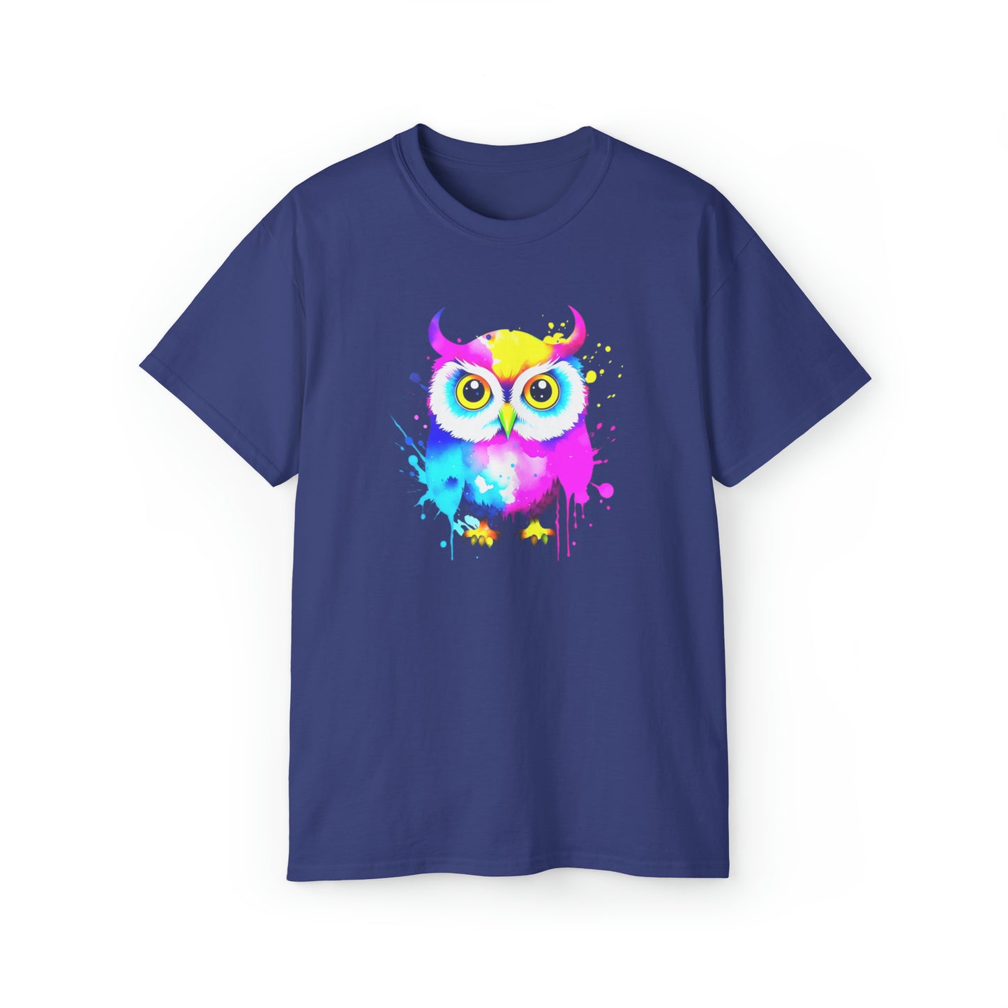 Vibrant Owl Unisex Ultra Cotton Tee