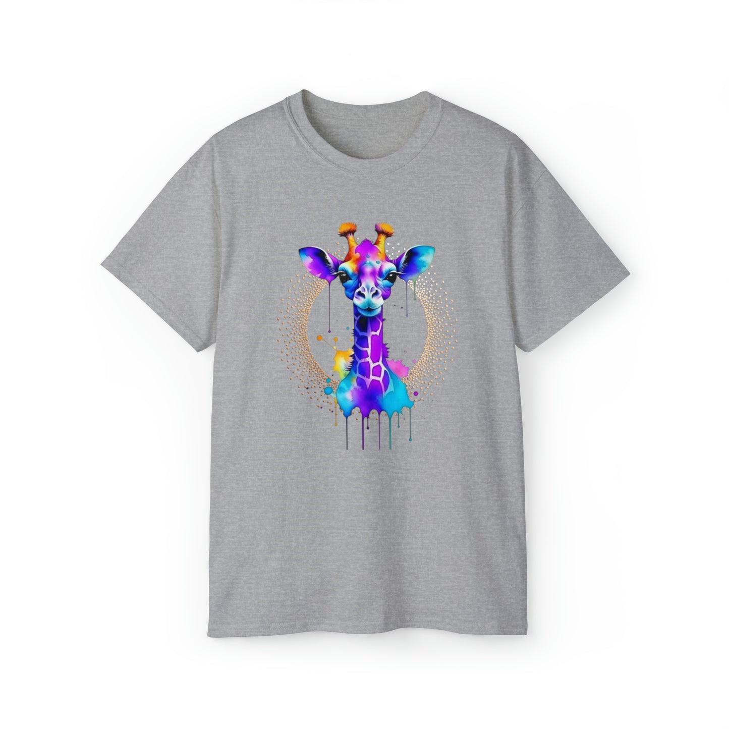 Vibrant Giraffe Unisex Ultra Cotton Tee