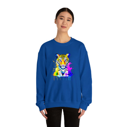 Vibrant Tiger Unisex Sweatshirt