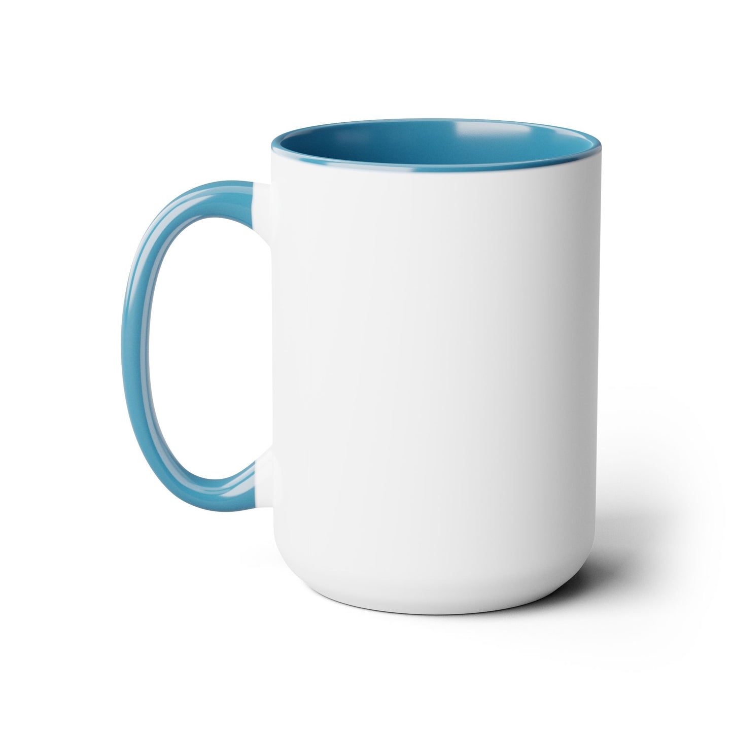 Orange Pink Yellow Joy Two-Tone Mug, 15oz