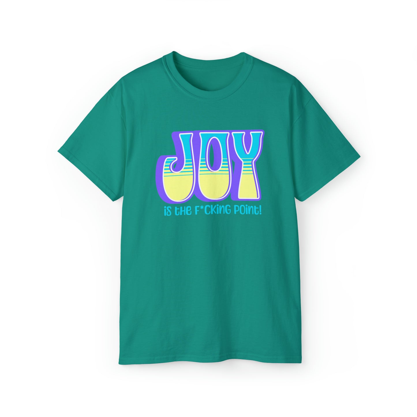 JOY (purple blue yellow)  Unisex Ultra Cotton Tee