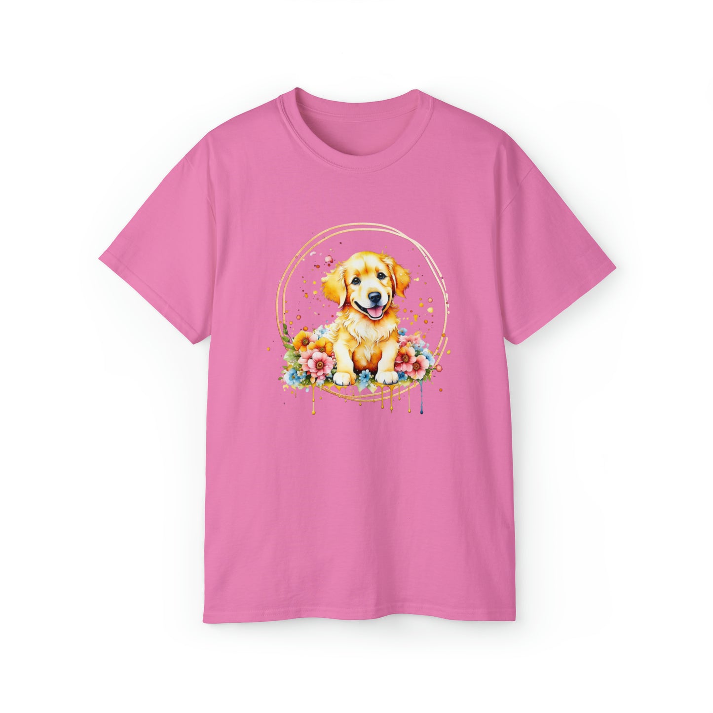 Golden Retriever Unisex Ultra Cotton Tee