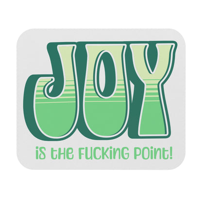 Green Green Yellow Joy Mouse Pad