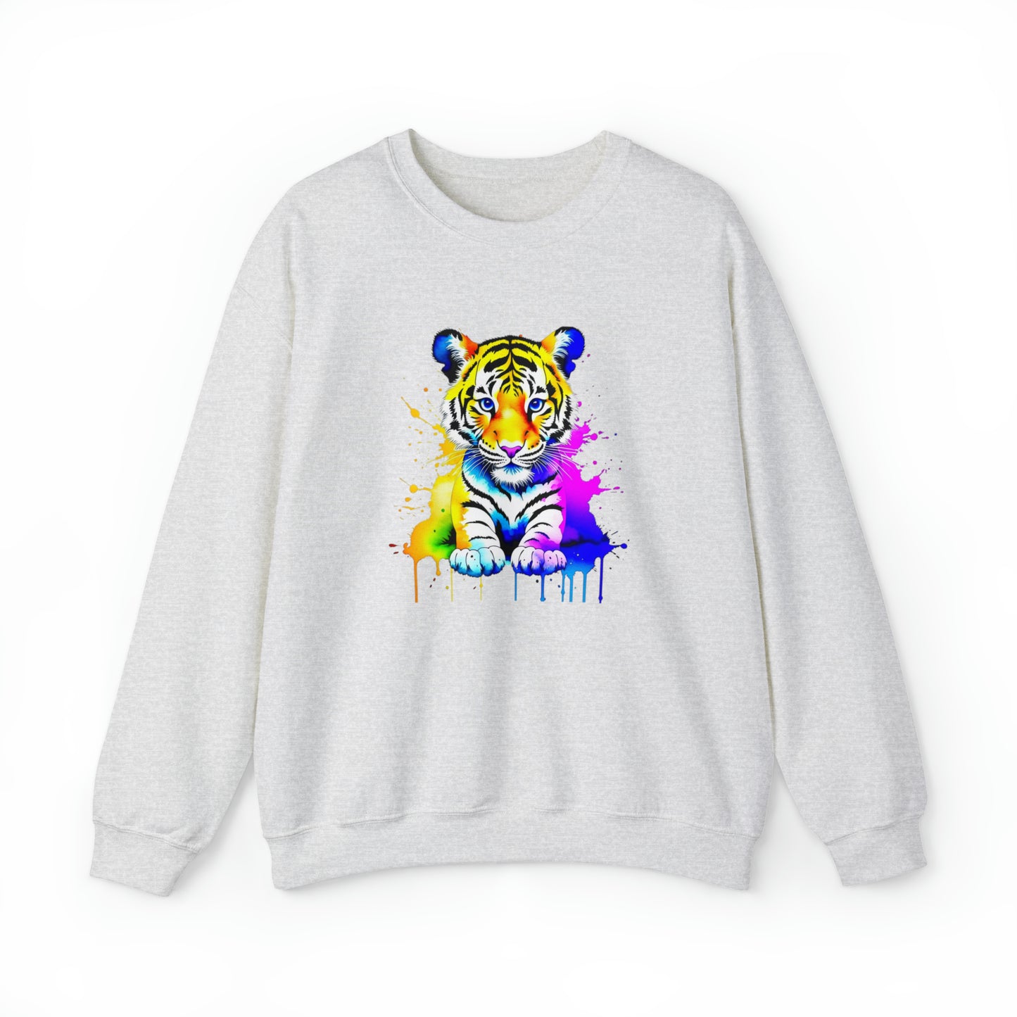 Vibrant Tiger Unisex Sweatshirt