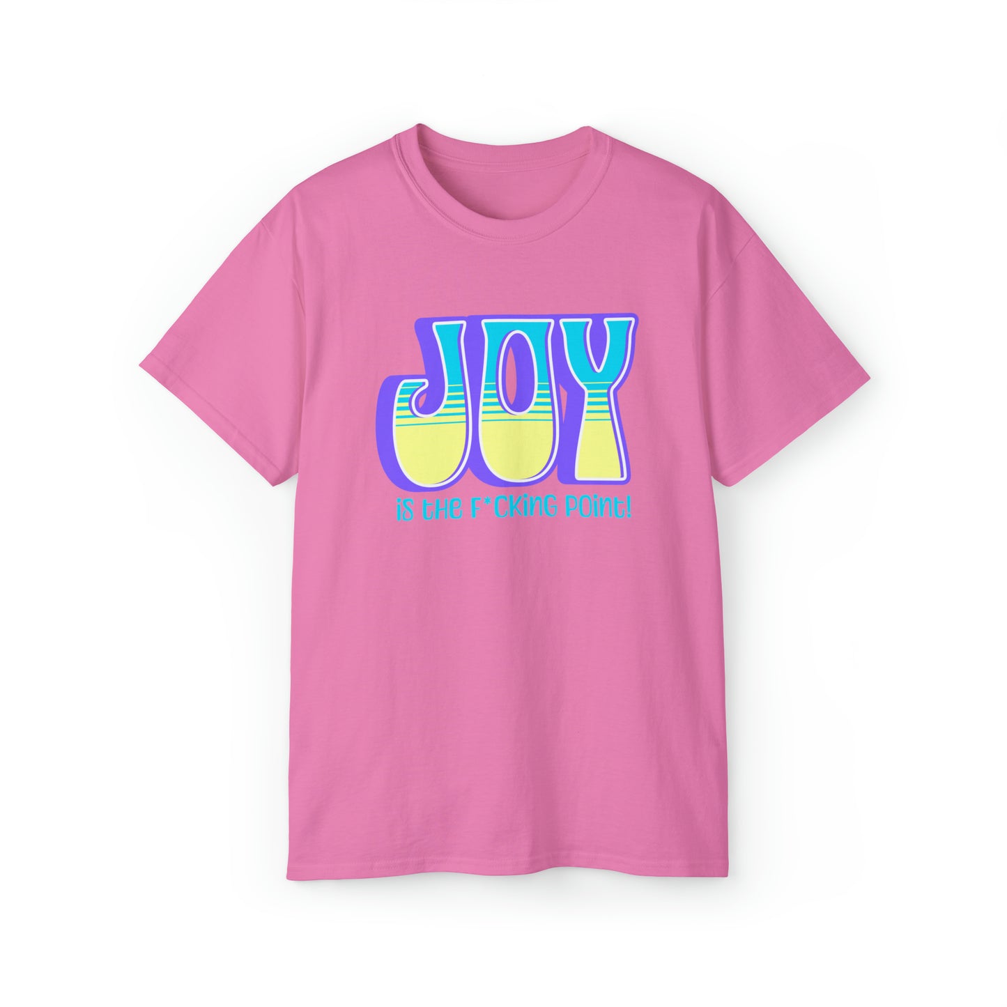 JOY (purple blue yellow)  Unisex Ultra Cotton Tee