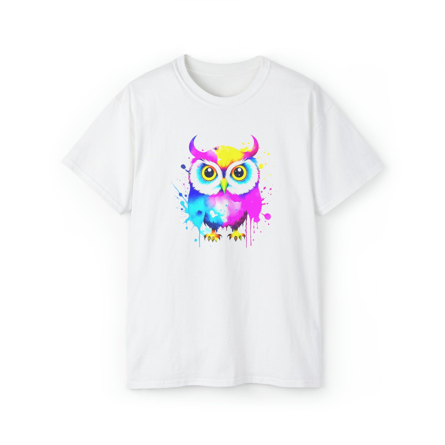 Vibrant Owl Unisex Ultra Cotton Tee