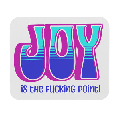 Pink Blue Teal Joy Mouse Pad