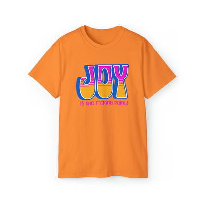 JOY (blue pink orange)  Unisex Ultra Cotton Tee