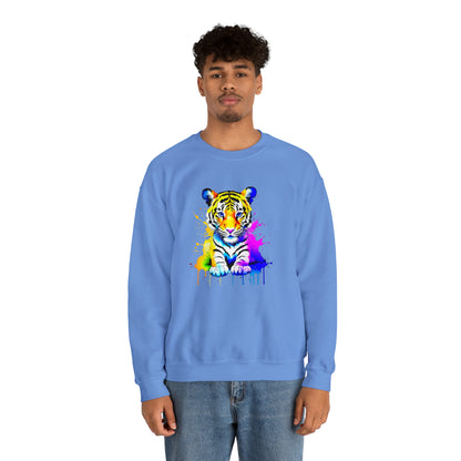 Vibrant Tiger Unisex Sweatshirt