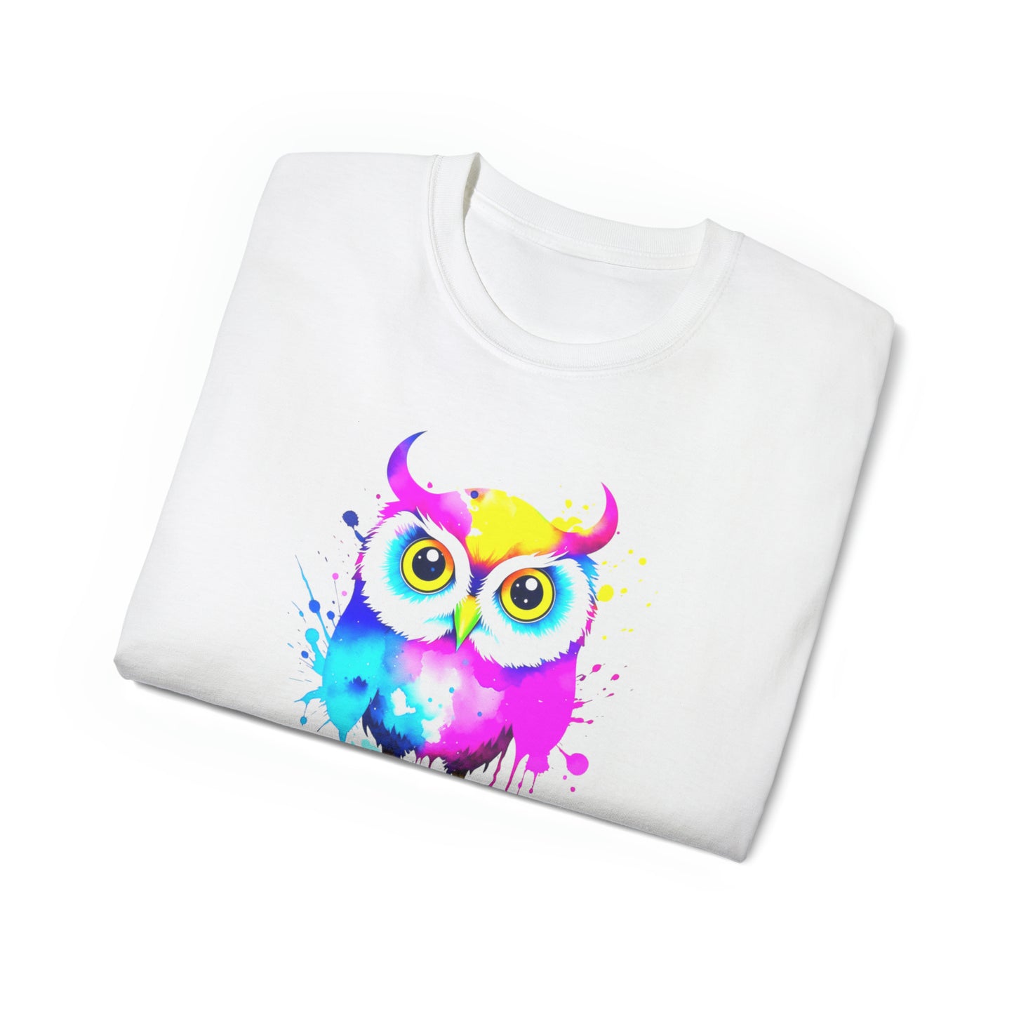 Vibrant Owl Unisex Ultra Cotton Tee