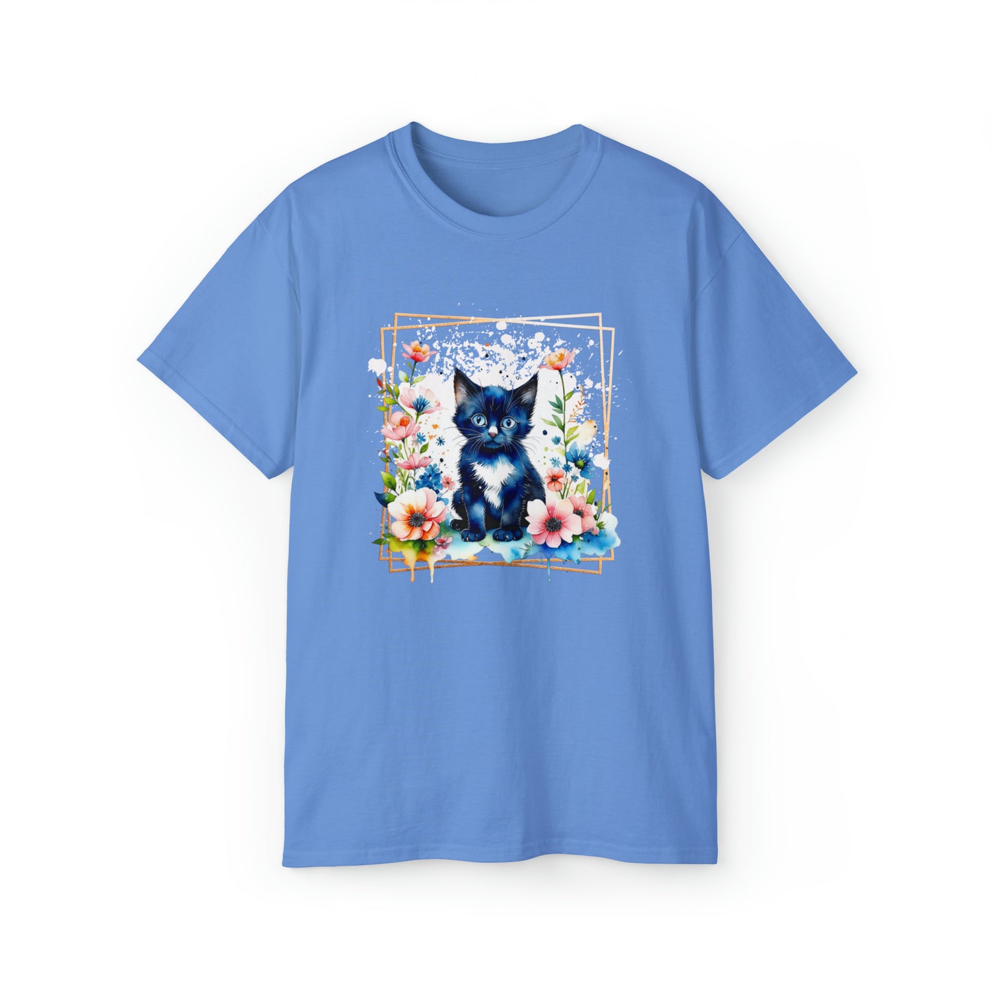 Black Kitten Unisex Ultra Cotton Tee