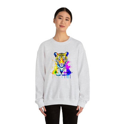 Vibrant Tiger Unisex Sweatshirt