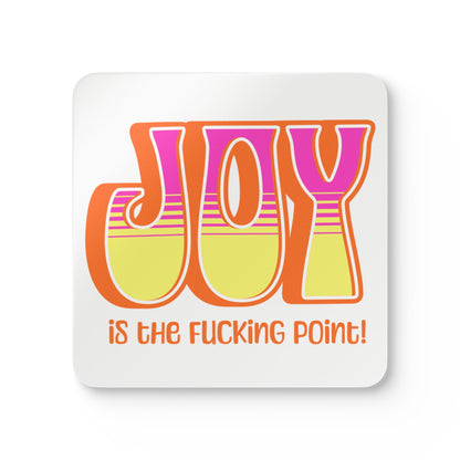 Orange Pink Yellow Joy Coaster Set