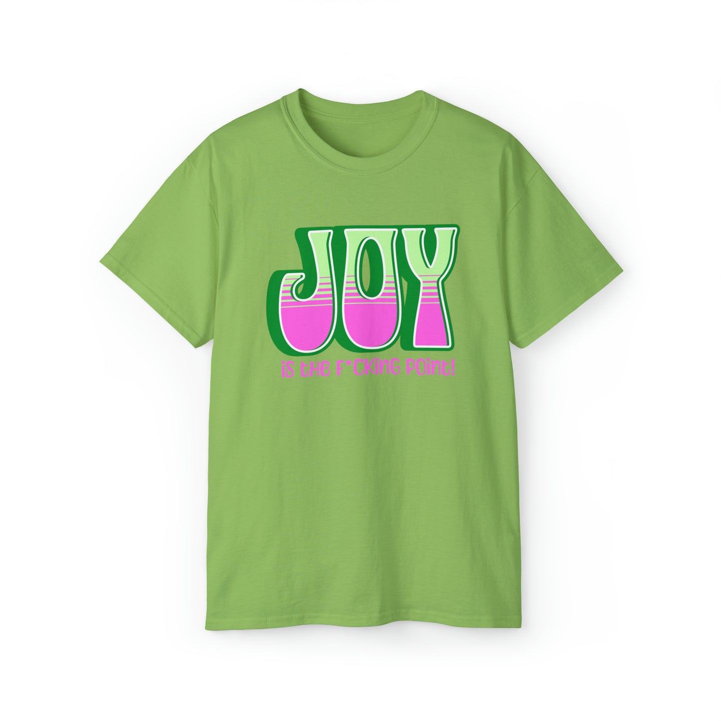 JOY (green pink)  Unisex Ultra Cotton Tee