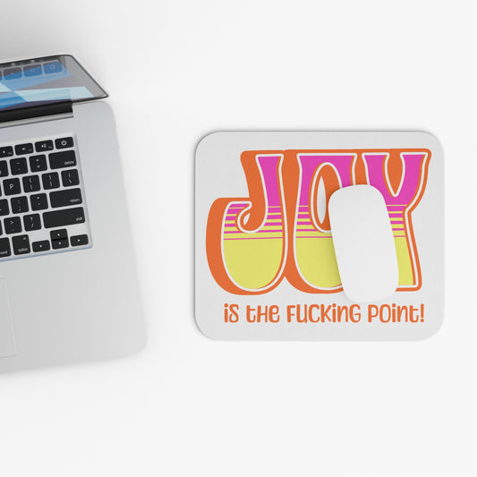 Orange Pink Yellow Joy Mouse Pad