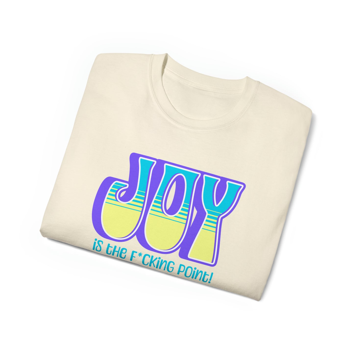 JOY (purple blue yellow)  Unisex Ultra Cotton Tee