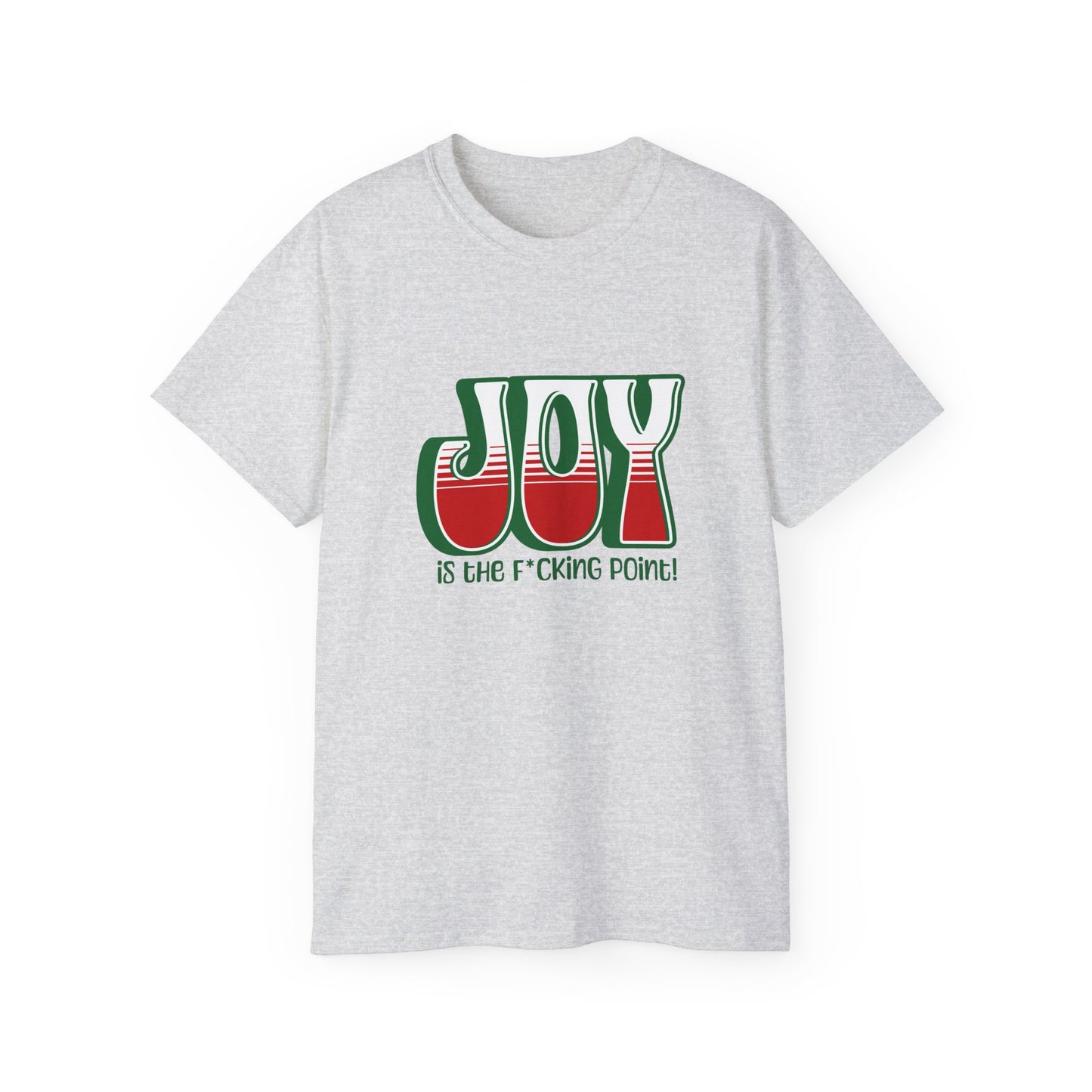 JOY (green holiday)  Unisex Ultra Cotton Tee