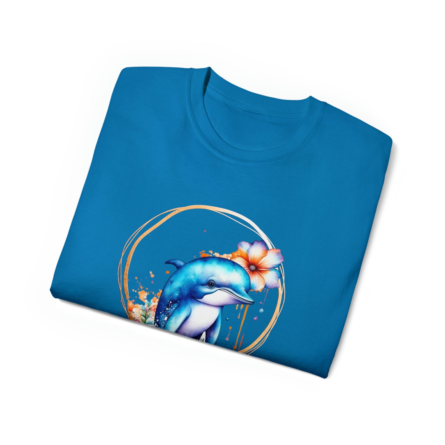 Golden Dolphin Unisex Ultra Cotton Tee