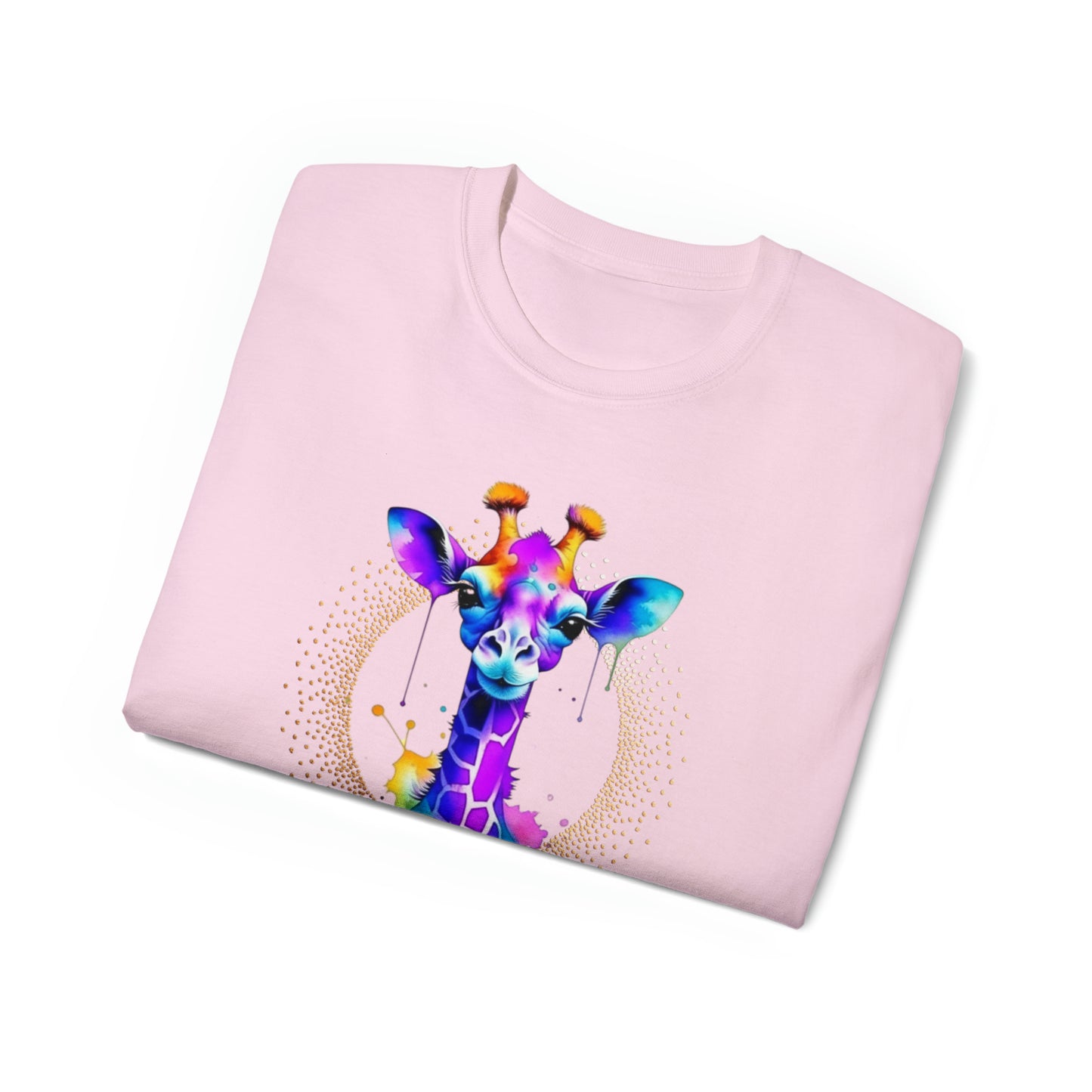 Vibrant Giraffe Unisex Ultra Cotton Tee