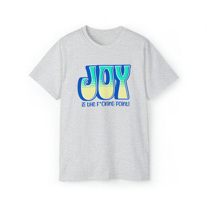 JOY (blue teal yellow)  Unisex Ultra Cotton Tee