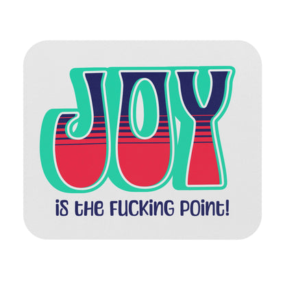 Teal Blue Red Joy Mouse Pad