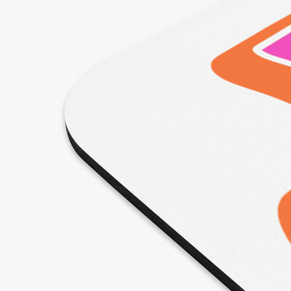Orange Pink Yellow Joy Mouse Pad