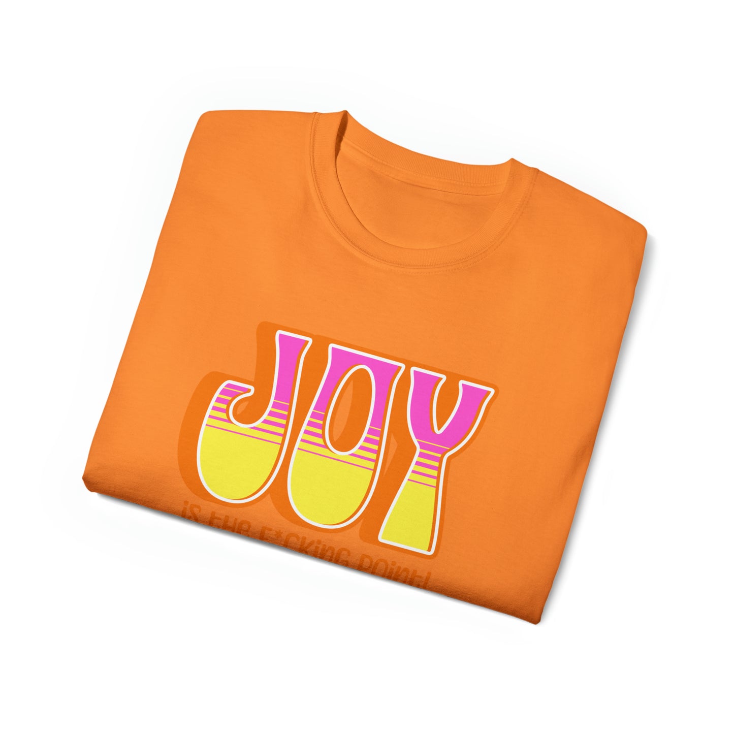 JOY (orange pink yellow)  Unisex Ultra Cotton Tee