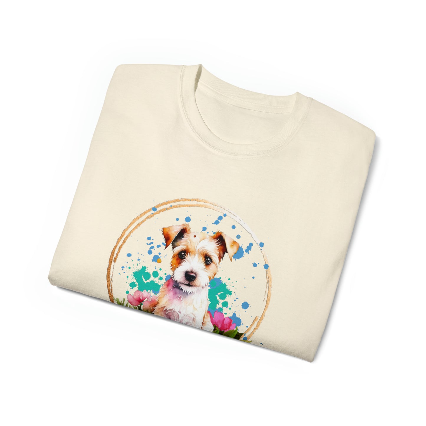 Golden Terrier Unisex Ultra Cotton Tee