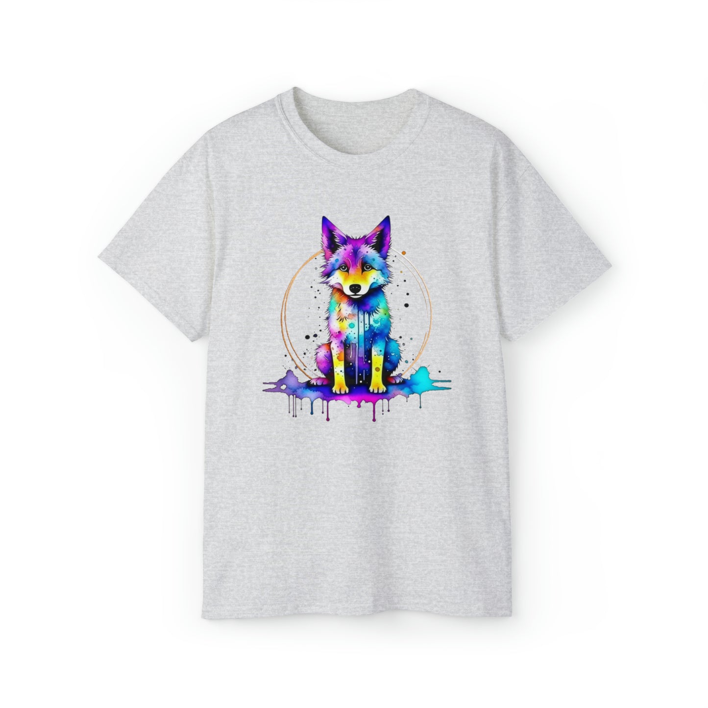 Vibrant Wolf Unisex Ultra Cotton Tee