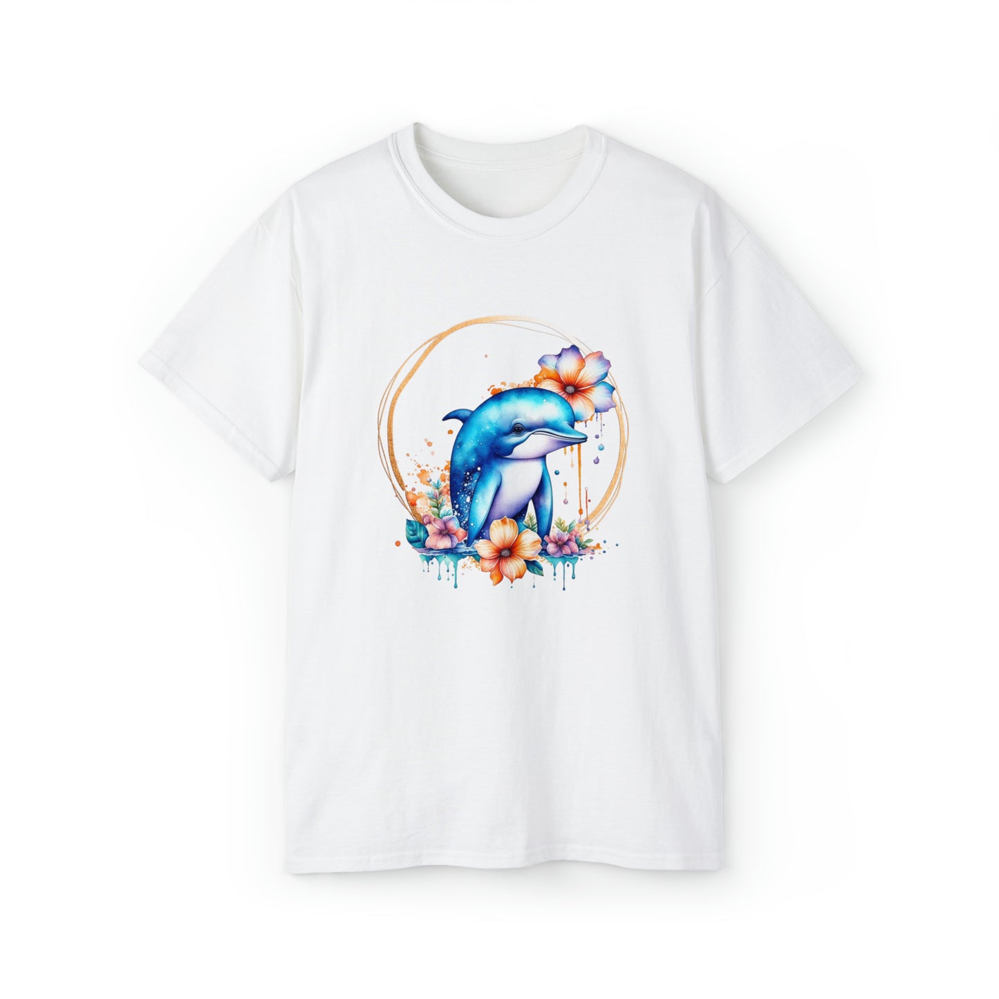 Golden Dolphin Unisex Ultra Cotton Tee