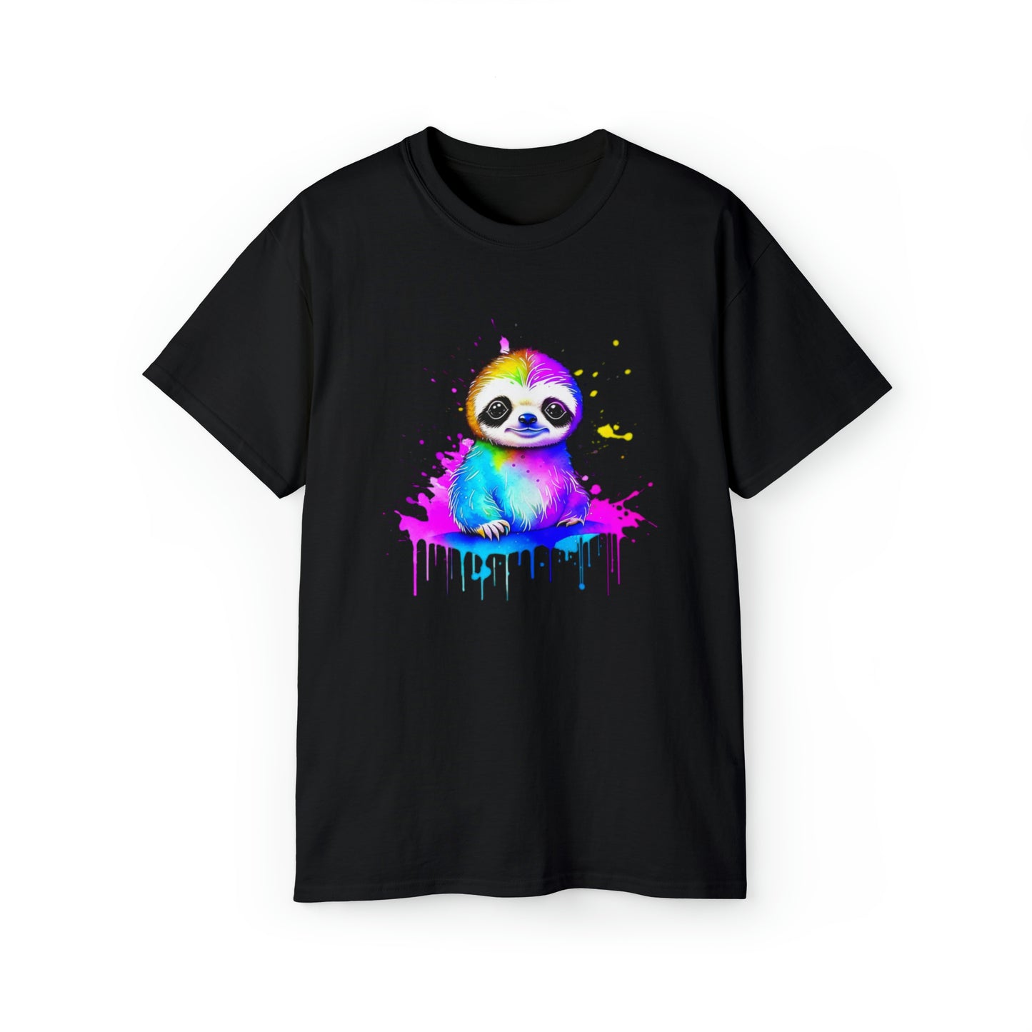 Vibrant Sloth Unisex Ultra Cotton Tee