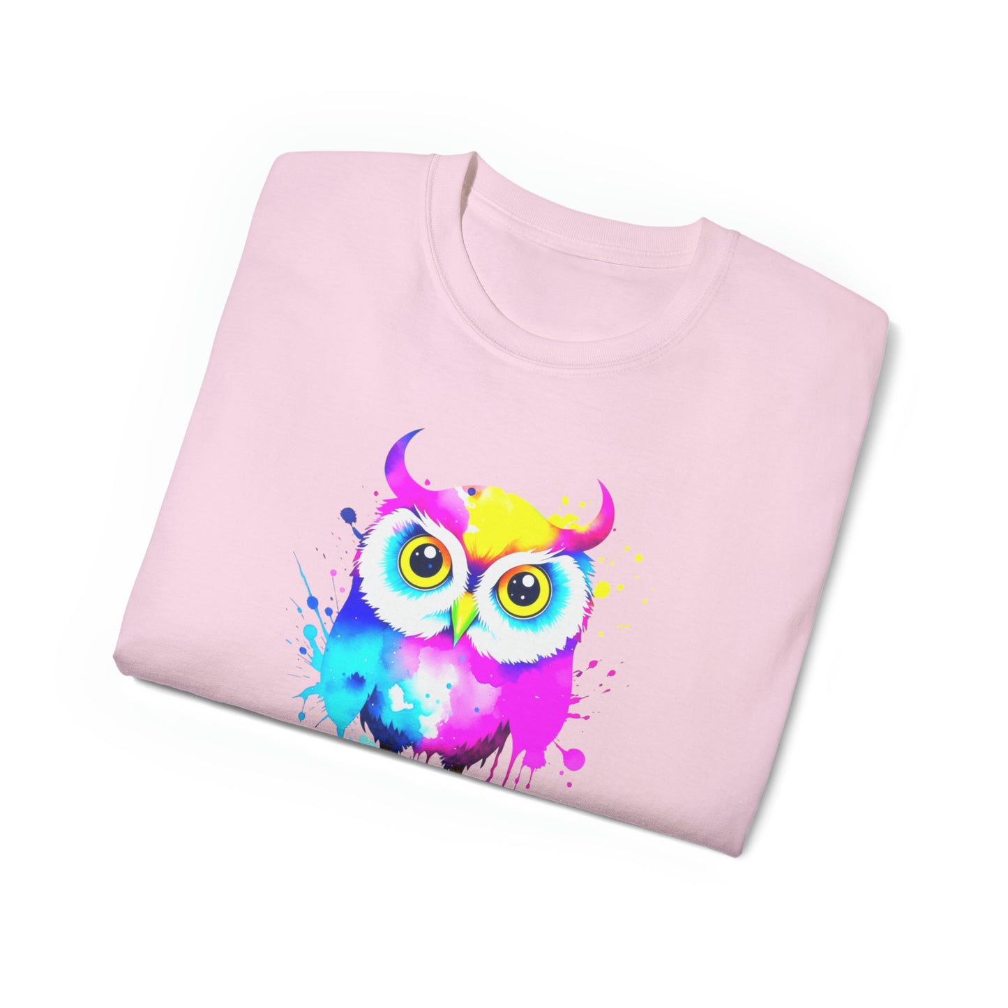 Vibrant Owl Unisex Ultra Cotton Tee