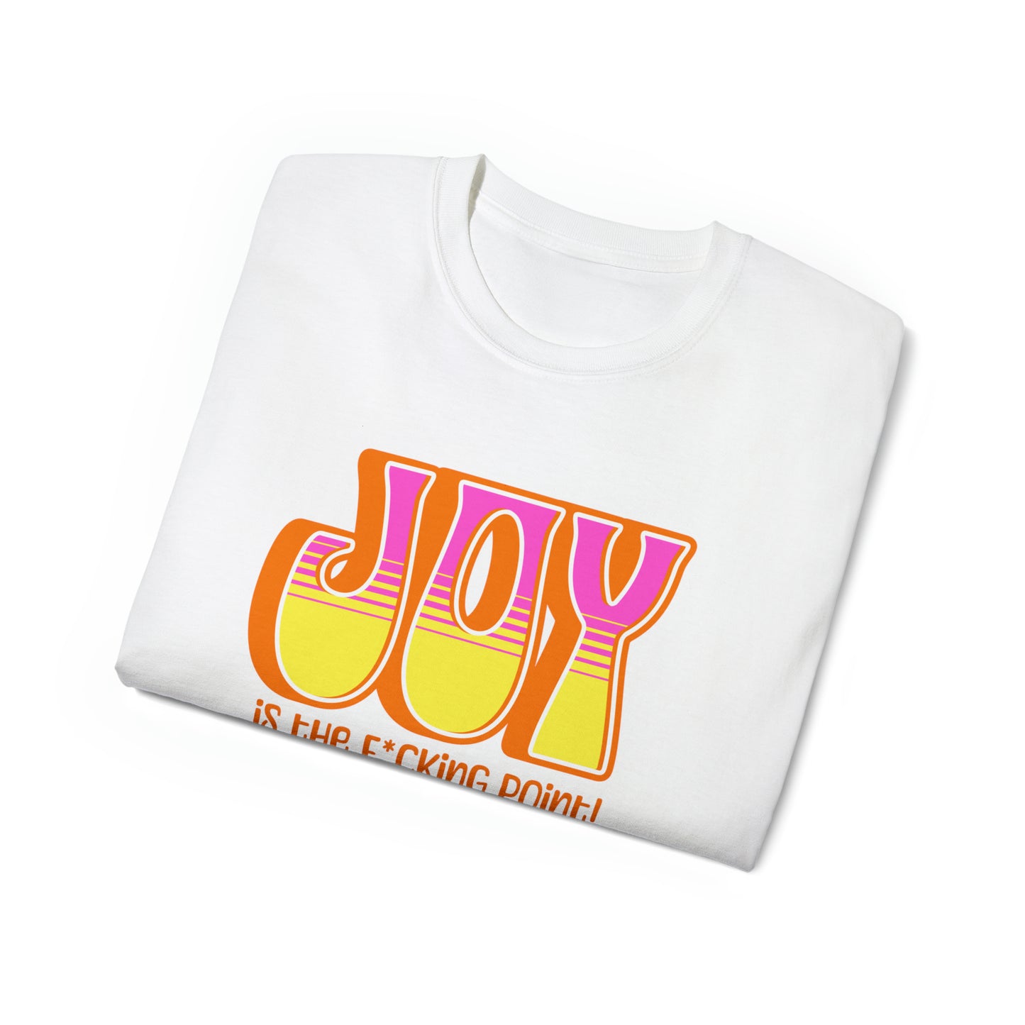 JOY (orange pink yellow)  Unisex Ultra Cotton Tee