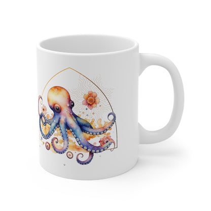 Octopus Ceramic Mug 11oz