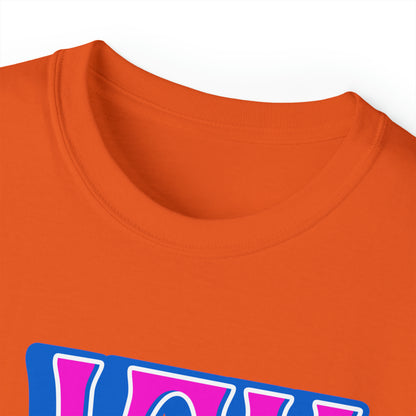 JOY (blue pink orange)  Unisex Ultra Cotton Tee