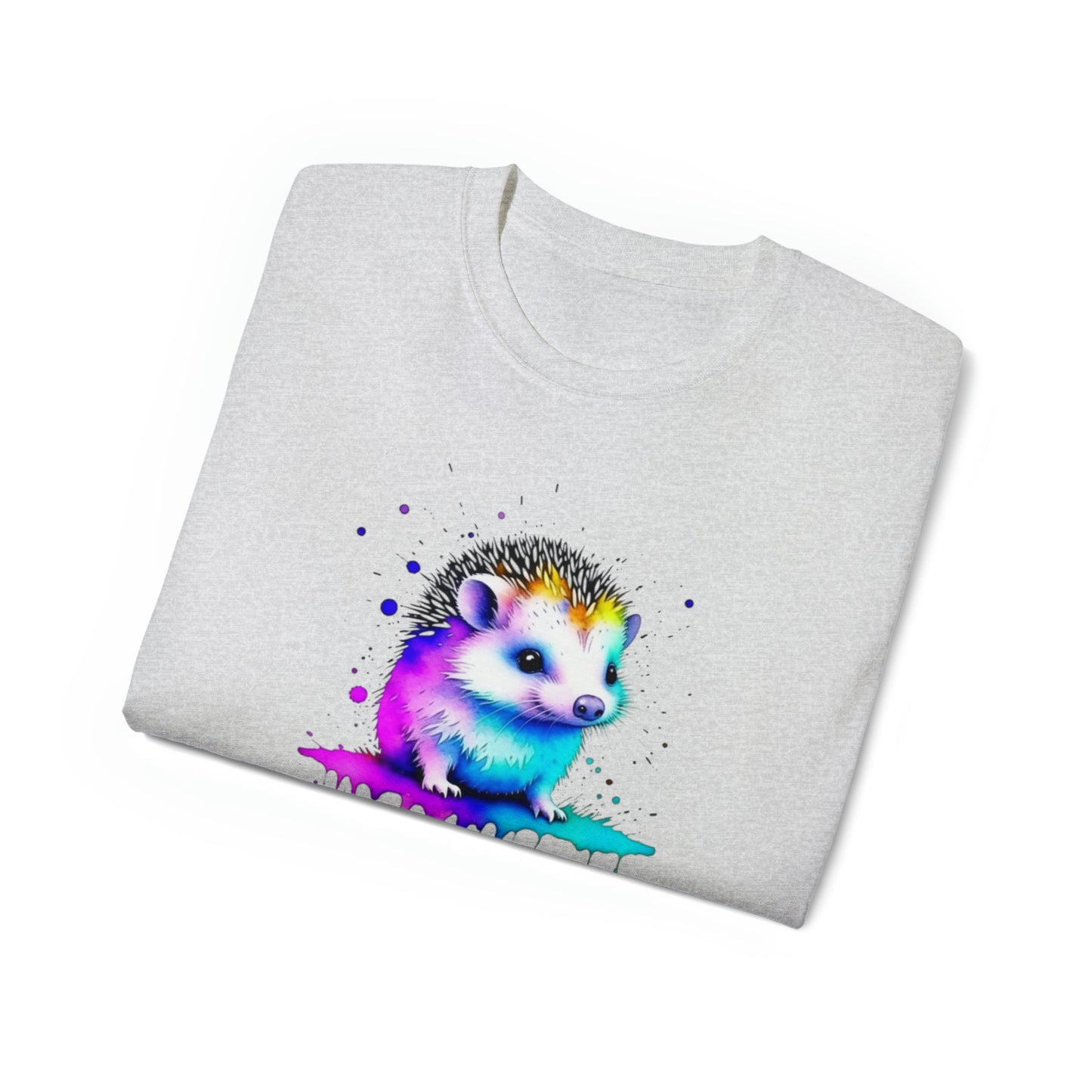 Vibrant Hedgehog Unisex Ultra Cotton Tee