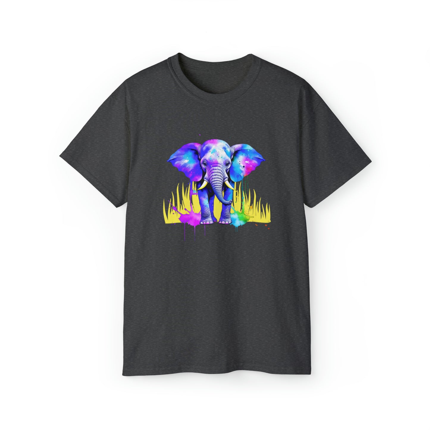 Vibrant Elephant Unisex Ultra Cotton Tee