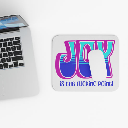 Pink Blue Teal Joy Mouse Pad