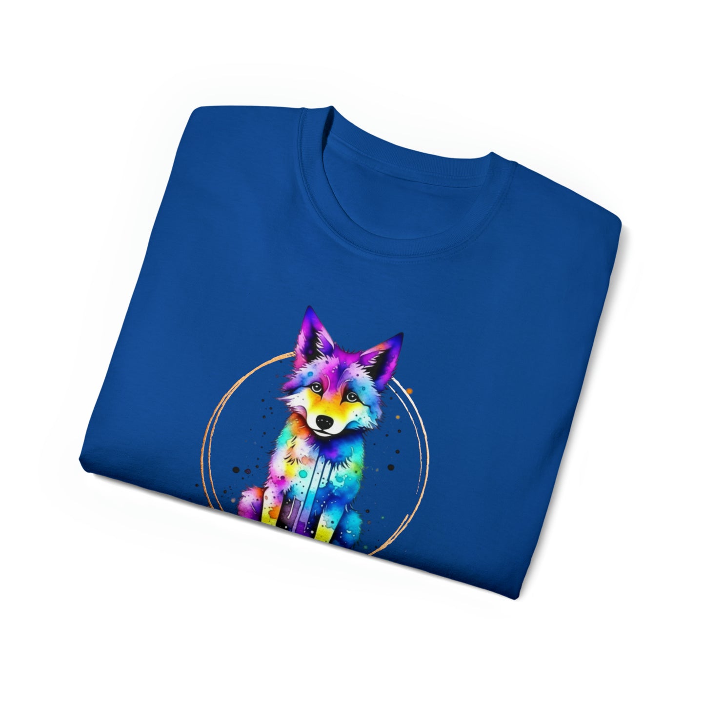 Vibrant Wolf Unisex Ultra Cotton Tee