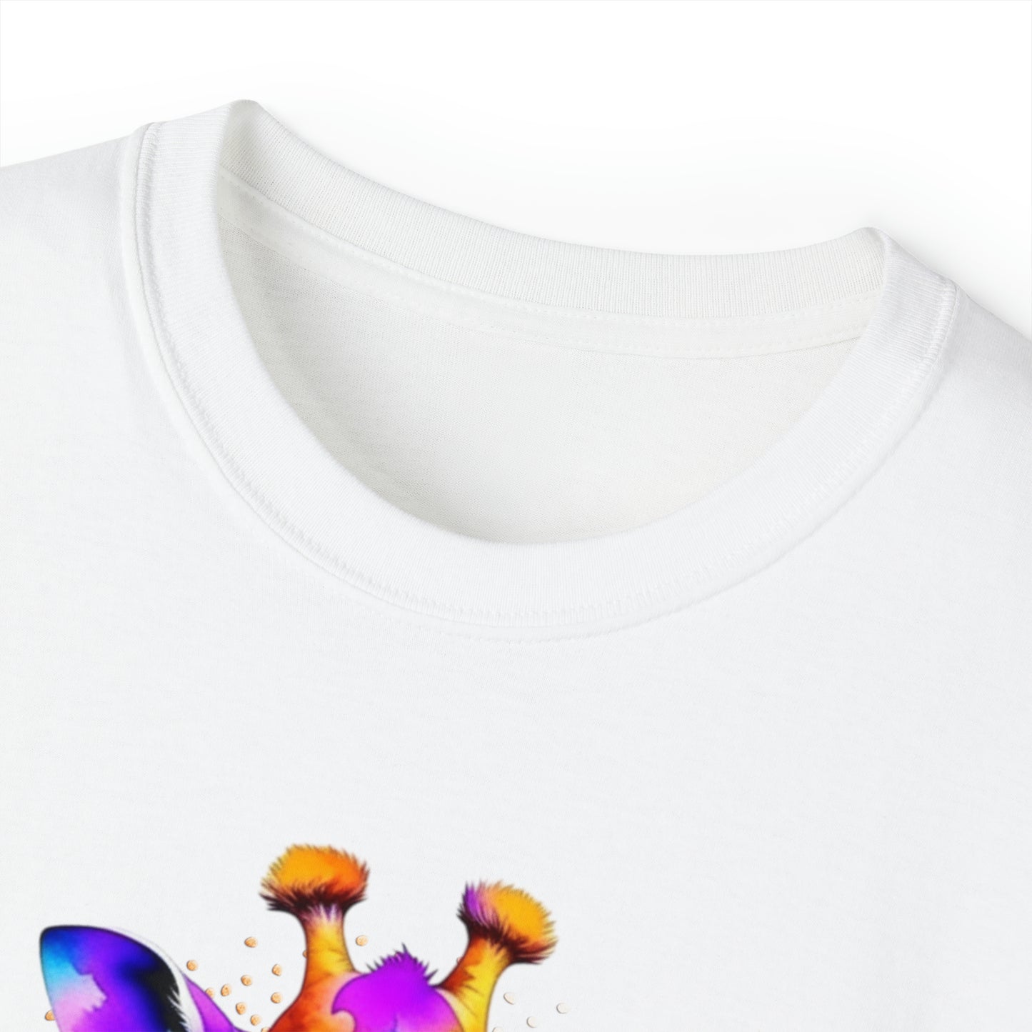 Vibrant Giraffe Unisex Ultra Cotton Tee