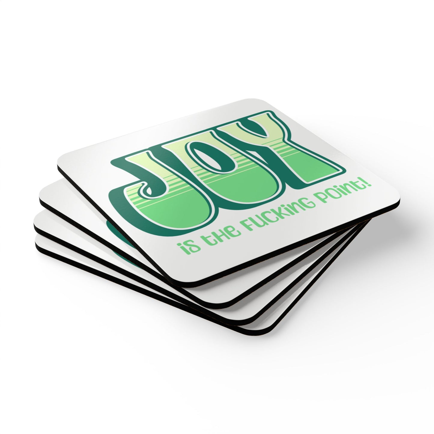 Green Green Yellow Joy Coaster Set